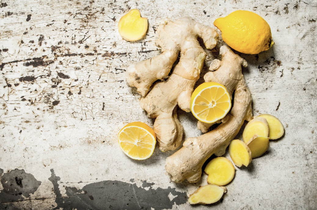 lemon and ginger